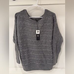 Fashion Nova Charcoal Women's Sweater Matching set